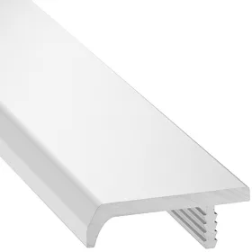   126.28.009 A-fog.profil nikkel 600mm egyedi gyártású alu fogantyúprofil