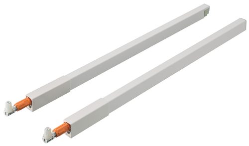 ZRG.537 HOSSZANTI KORLÁT R+L fekete NH=600 mm, a TANDEMBOX antaro 553.99.307
