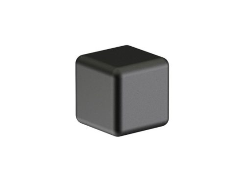 Art 330 gomb 20x20x20 mm fekete fogantyú