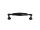 M62-96 112x16x33  fogantyú fekete fém-porcelán