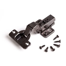   105 fokos csill.közéz. pánt+exc.alátét  +6 facsavar nikkel fekete