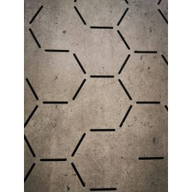   DUBLIN öntapadós decor  1400*500*1,5 Ütésálló poliszitol+perforált dekor