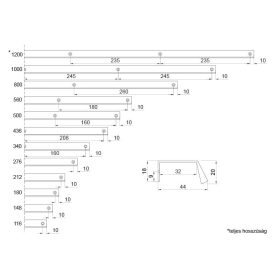 UA09-180 INOX fogantyú