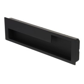   XZ09 bal, 192 mm, matt fekete RiexTouch  süllyesztett fogantyú