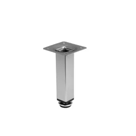 19175 szögletes 25X25X120mm MATT KRÓM FÉM DESIGN LÁB