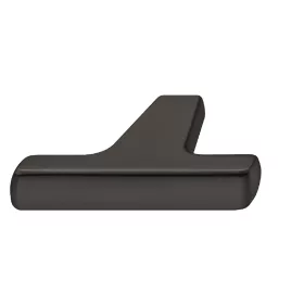 106.70.470 H2335 Matt fekete Egyfuratos fogantyú