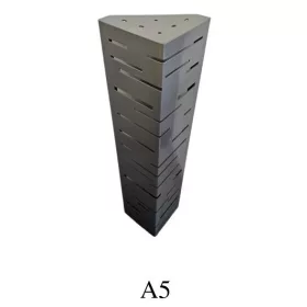   A5 Designe fém asztalláb RAL színekben 700*150mm, 4db/garn., 300kg teherbírás