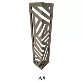   A8 Designe fém asztalláb RAL 7008 szín. 700*150mm, 4db/garn., 300kg teherbírás