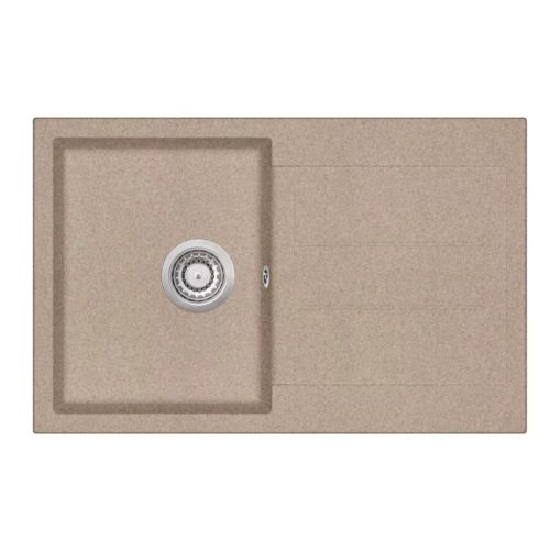 Cubo XL 6S , 1000 x 500, avena SILGRANIT mosogató
