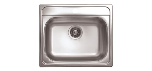 AQUA rozsdamentes , natúr Fém mosogató
