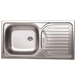 FLEX rozsdamentes , natúr Fém mosogató