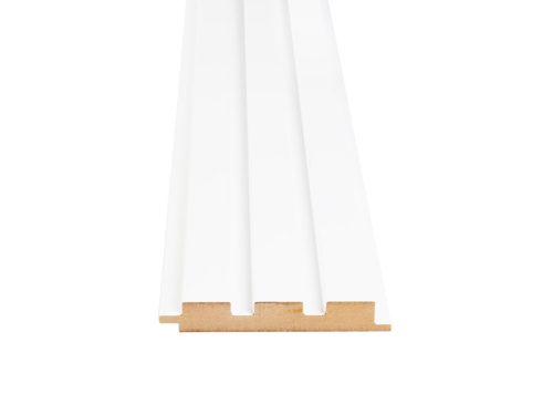 HÓFEHÉR TM0101 (4db/csomag=1,2m2) ALLEGRO falpanel 2750x121x18mm