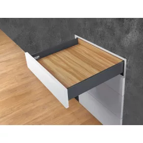   FDS-PRO 18 PO A PUSH OPEN 550mm 35kg FDS DUPLAFALÚ FÉM FIÓKOLDAL ANTRACIT