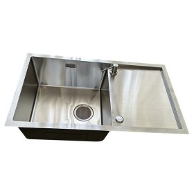   1 mély+csepegtető BALOS mosogató 780*500 Mex inox + ajándék szappanadagoló