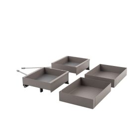 FLYB45LGM KOSÁR GARNITÚRA ANTRACIT OLDALLAPRA SZERELHETŐ