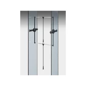   GARDRÓBLIFT 900/N 2 SZINTES 360° 750-1150 mm, 2×12kg FEKETE