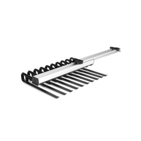 KIHÚZHATÓ NADRÁGTARTÓ 407/N 510-820 mm FEKETE