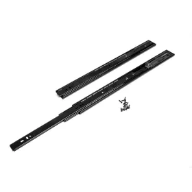   HB45 COMFORT PO+SC 45mm PUSH-OPEN 300mm SOFTCLOSE TEHERB.:35kg FEKETE