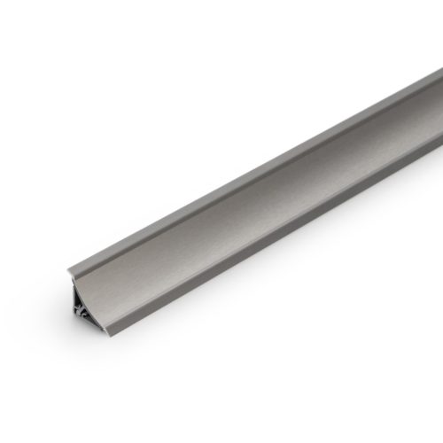 Inox öntapadós és csavaros vízzáró szálhúzott inox 14*14*3000mm