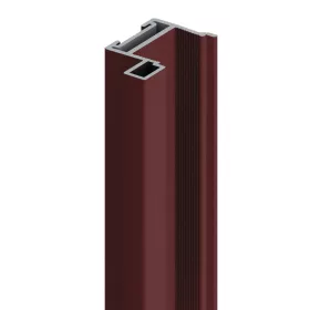   MODERN WIDE fogantyú profil / 2,7m matt bordó tolóajtó szerelvény