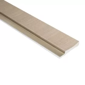   AMBER Beige balos végzáró 68*2700*12 Festhető és szövet