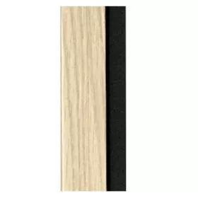   MARTEL Oak Natural/Black 45*2700*19 balos végzáró Fa és fém hatású