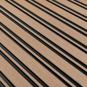 MILO Oak Sonoma falpanel 122*2700*12 Fa és fém hatású