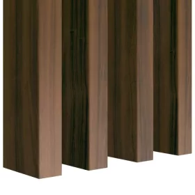   XL léc 30*600*2750mm sötétbarna Dekor léc|Térelválasztó lécek