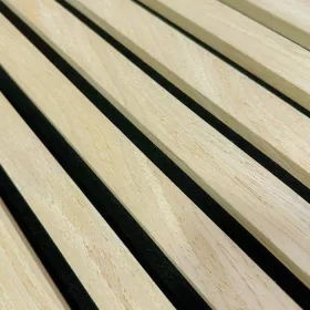 Veneer Light Oak 285*2700*20 Akusztikus