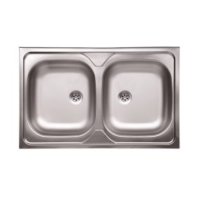 LIVINOX 114 50-es  mosogató, teletetős kétmedence