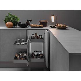   KUBICO452LVGM 735x487x567mm ANTRACIT SAROKSZEKRÉNYBE SZERELHETŐ