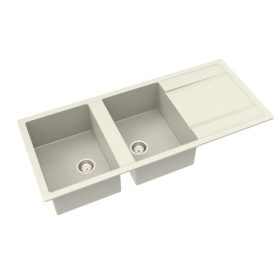   Derszim 50 x 116 szahara KEVMIL silgranit mosogató, szifonnal