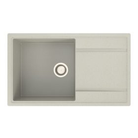 Kevin 50 x 85 szahara KEVMIL silgranit mosogató, szifonnal