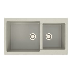   Pyramid 50 x 85 szahara KEVMIL silgranit mosogató, szifonnal