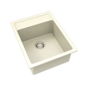 Seri 50 x 39 krém KEVMIL silgranit mosogató, szifonnal