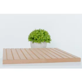   LEER 3D-005 2430*680*18mm egyoldalt laminált MDF+száll. Ktg