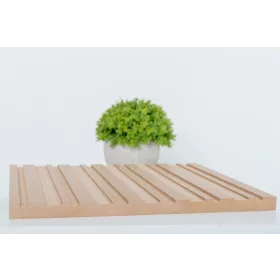   LEER 3D-010 2430*680*18mm egyoldalt laminált MDF+száll. Ktg