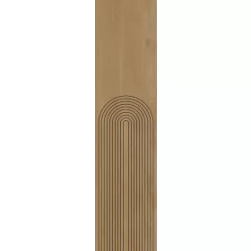   Japandi Loopa mini tölgy 2750*680*10mm fekete MDF mag+egy oldalon furnér+sz.ktf