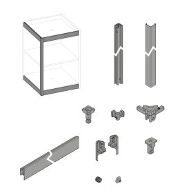 FurnSpin Cadro All-inkluzív szett, matt fekete